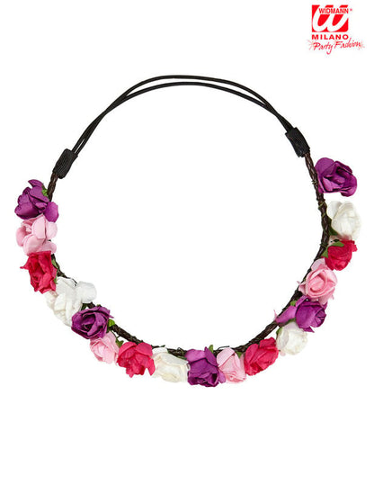 Женски пастелни цветя корона