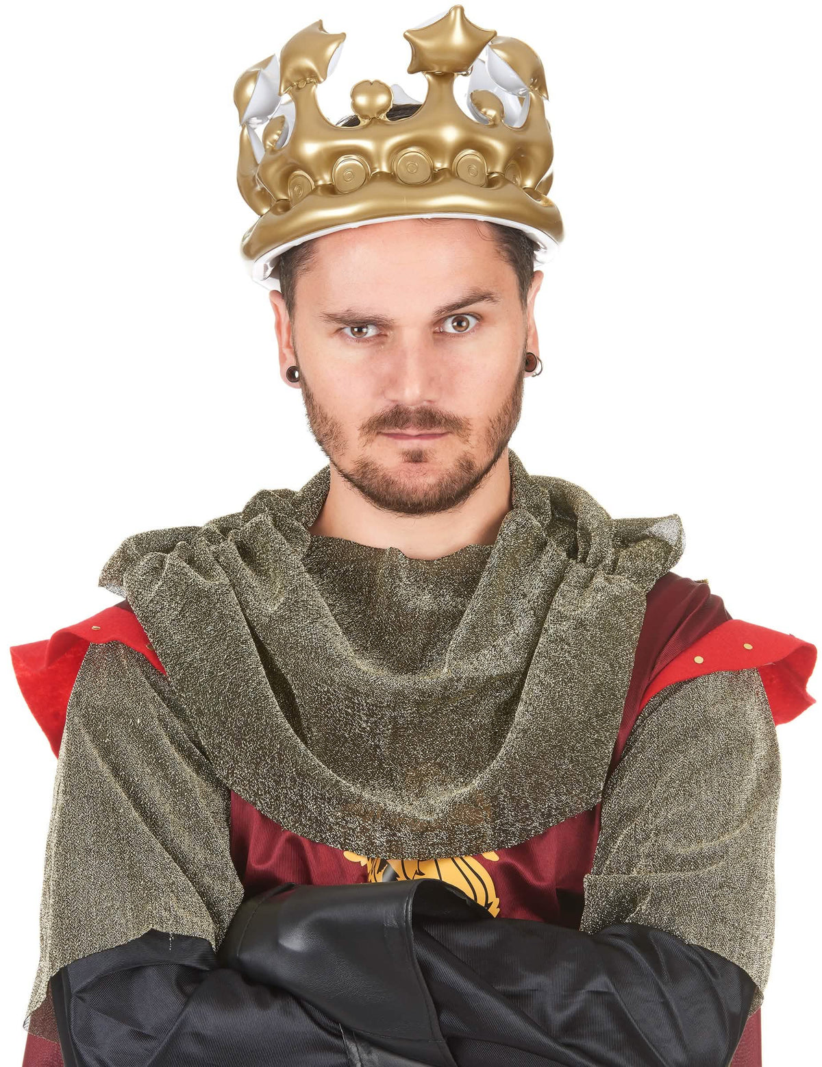 Изглед отпред на носи ме корона на крал