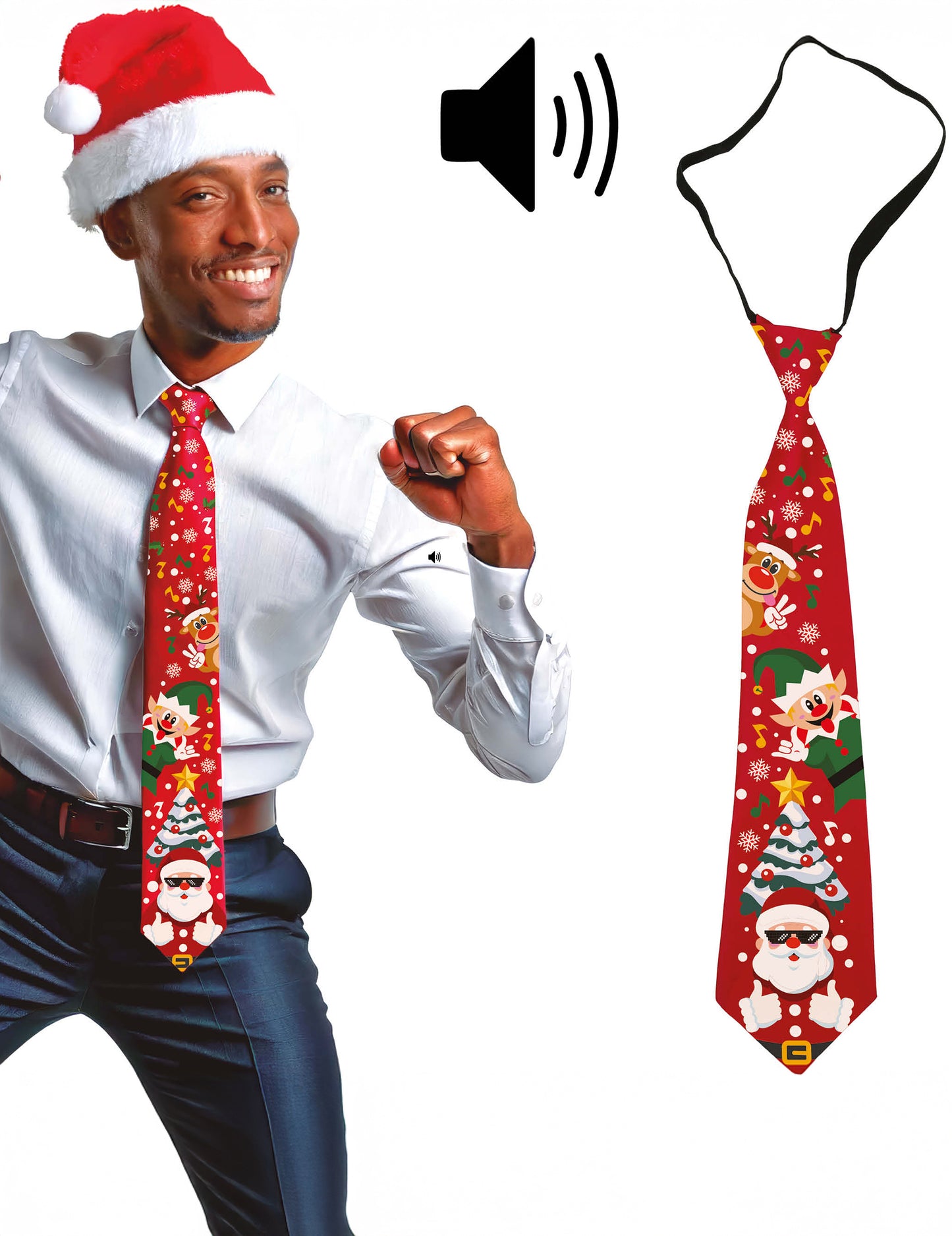 Музикална коледна вратовръзка