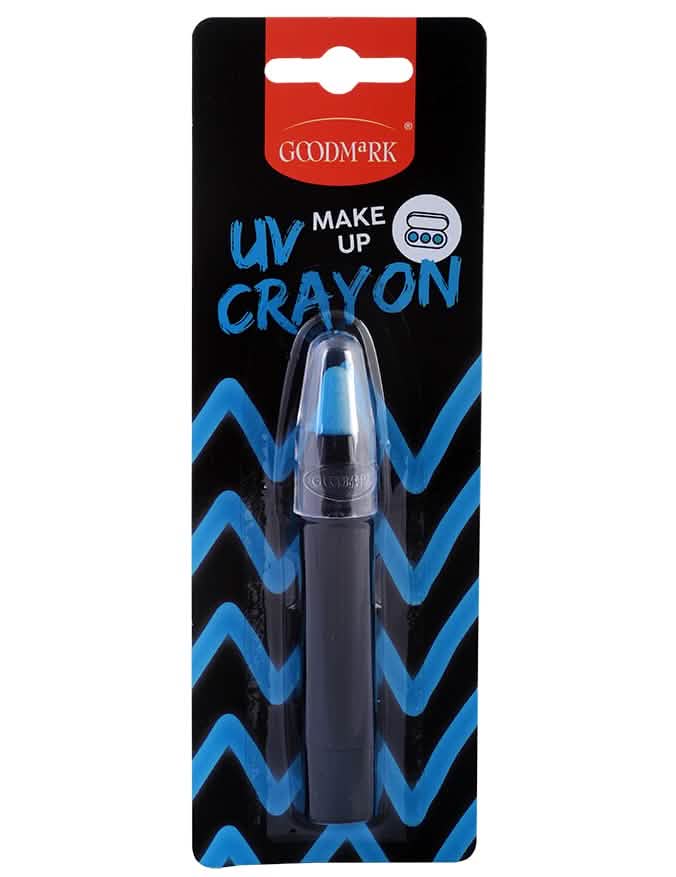 Crayon de maquillage UV pour adulte bleu pastel