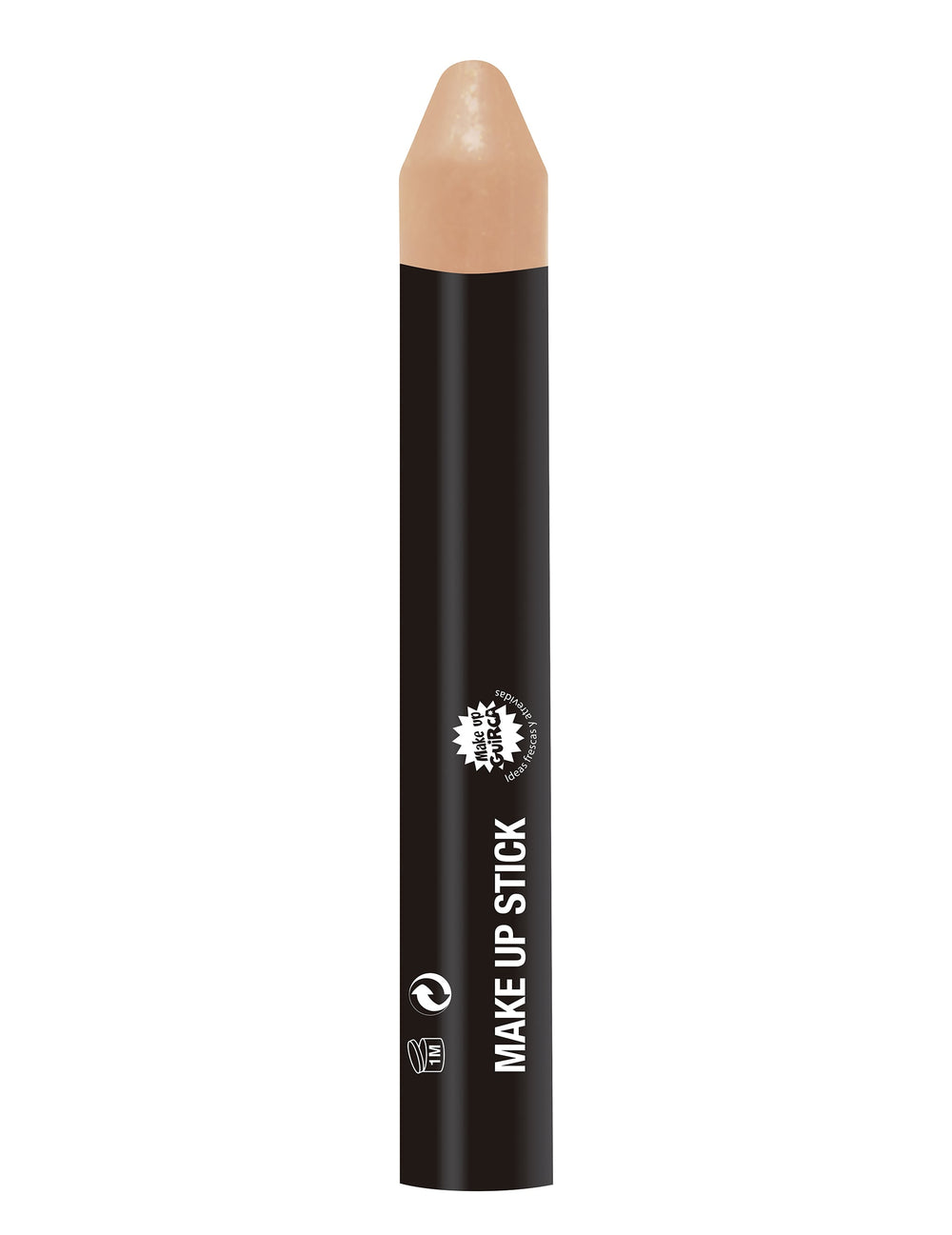 Vue de face du crayon maquillage chair pour adulte