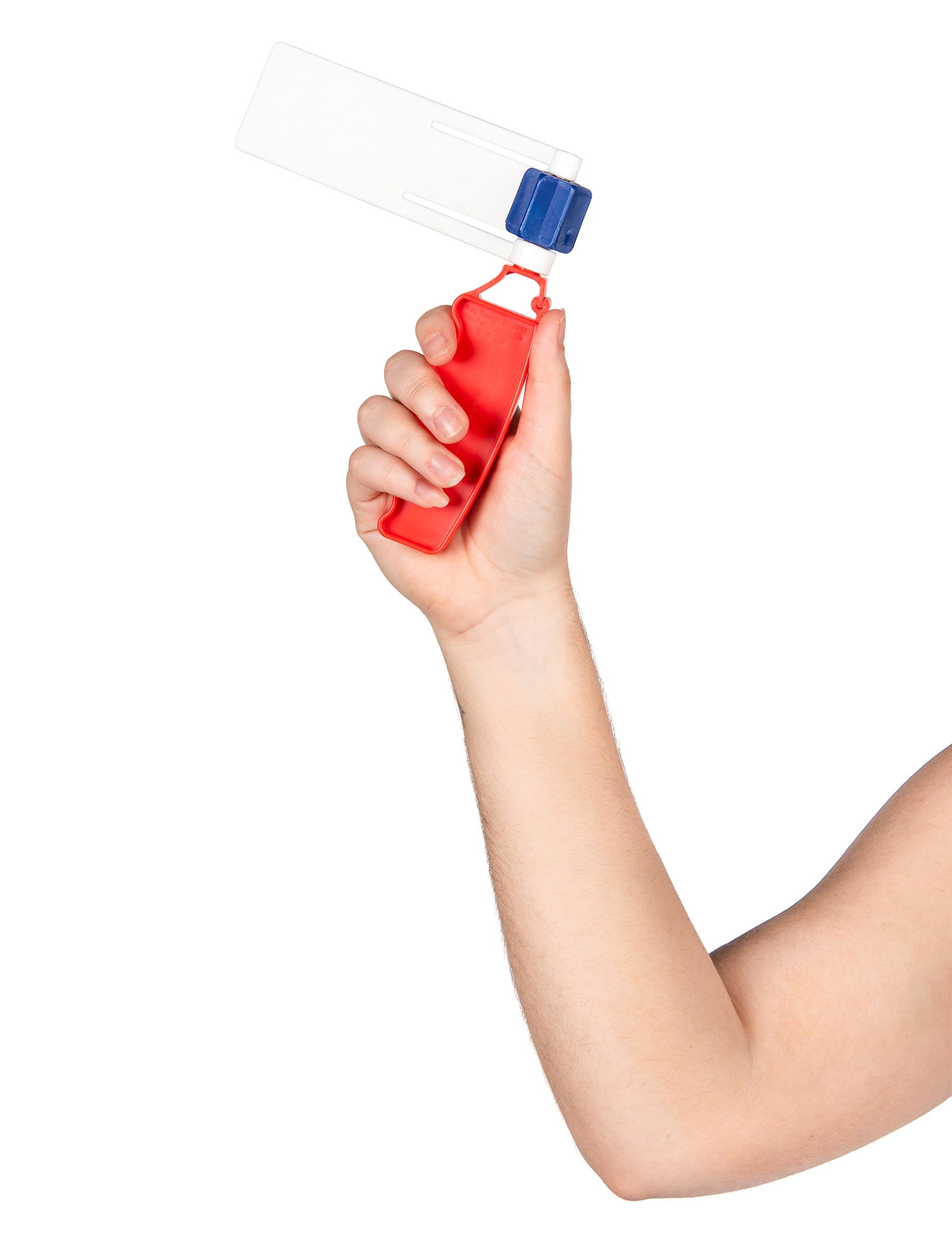 Mise en situation de la prise en main de la crécelle Supporter France