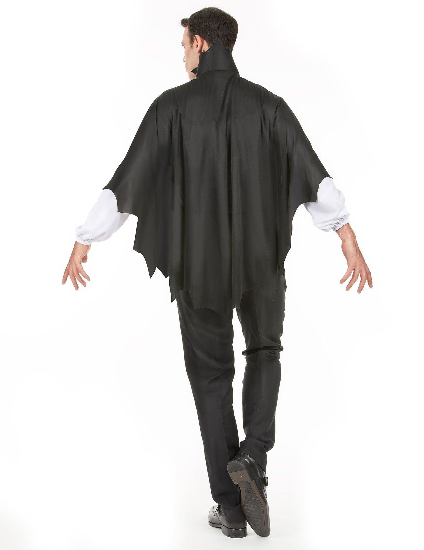 Vue de dos du déguisement Dracula Halloween pour homme