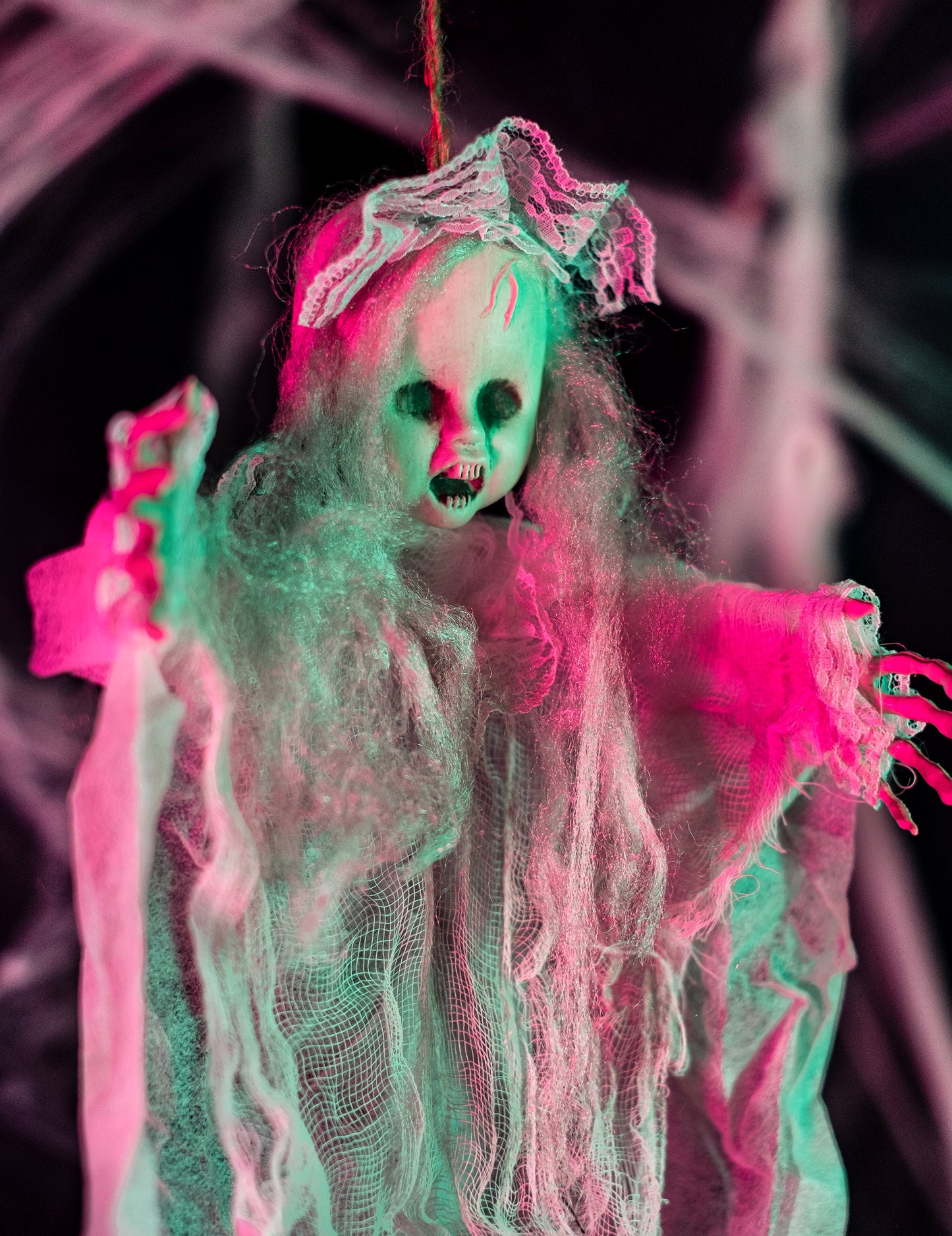 Пееща декорация за призраци 50 cm