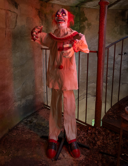 Анимирана декорация със страшен клоун 153 cm