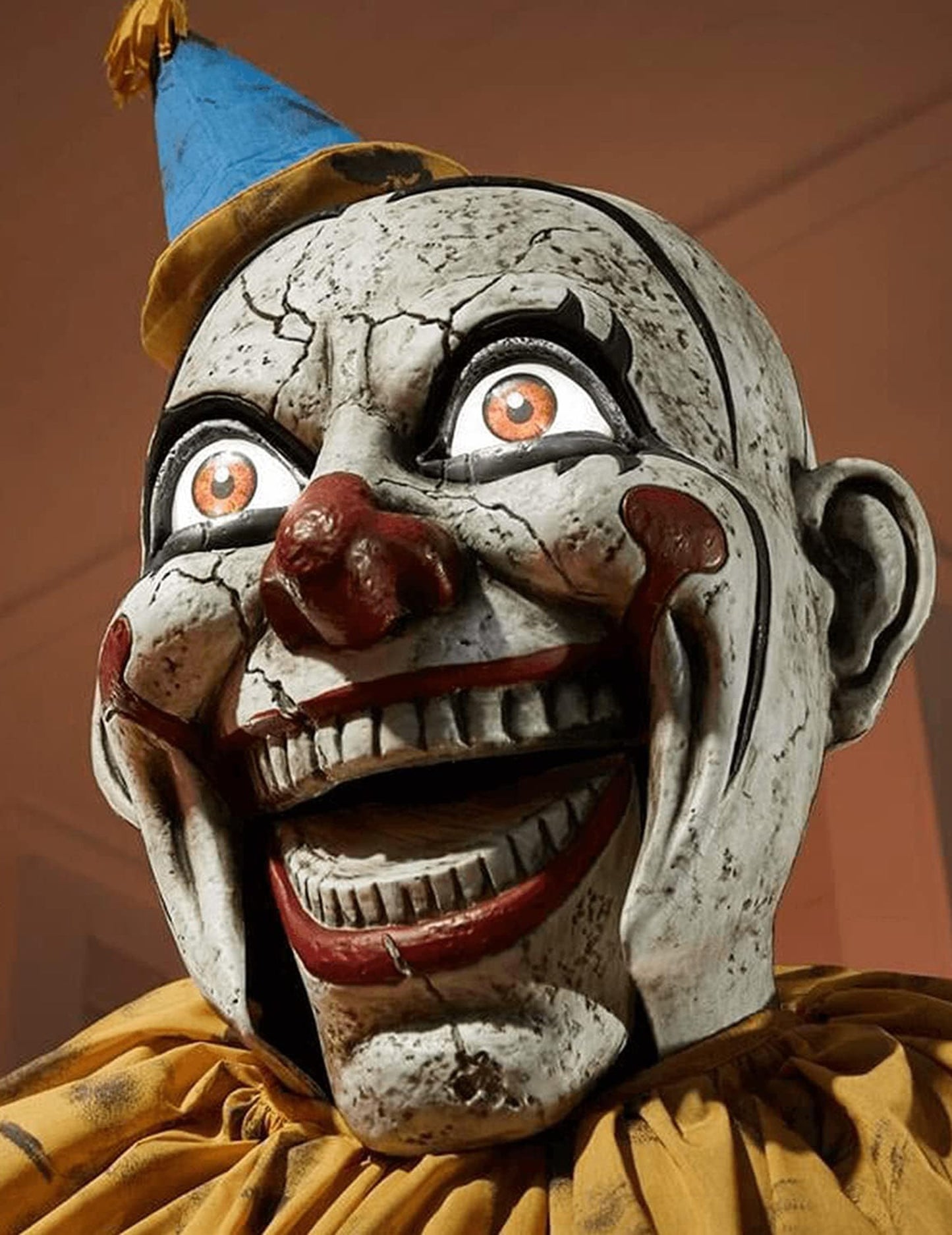 Анимиран жак за декорация на клоун в кутията 180 cm