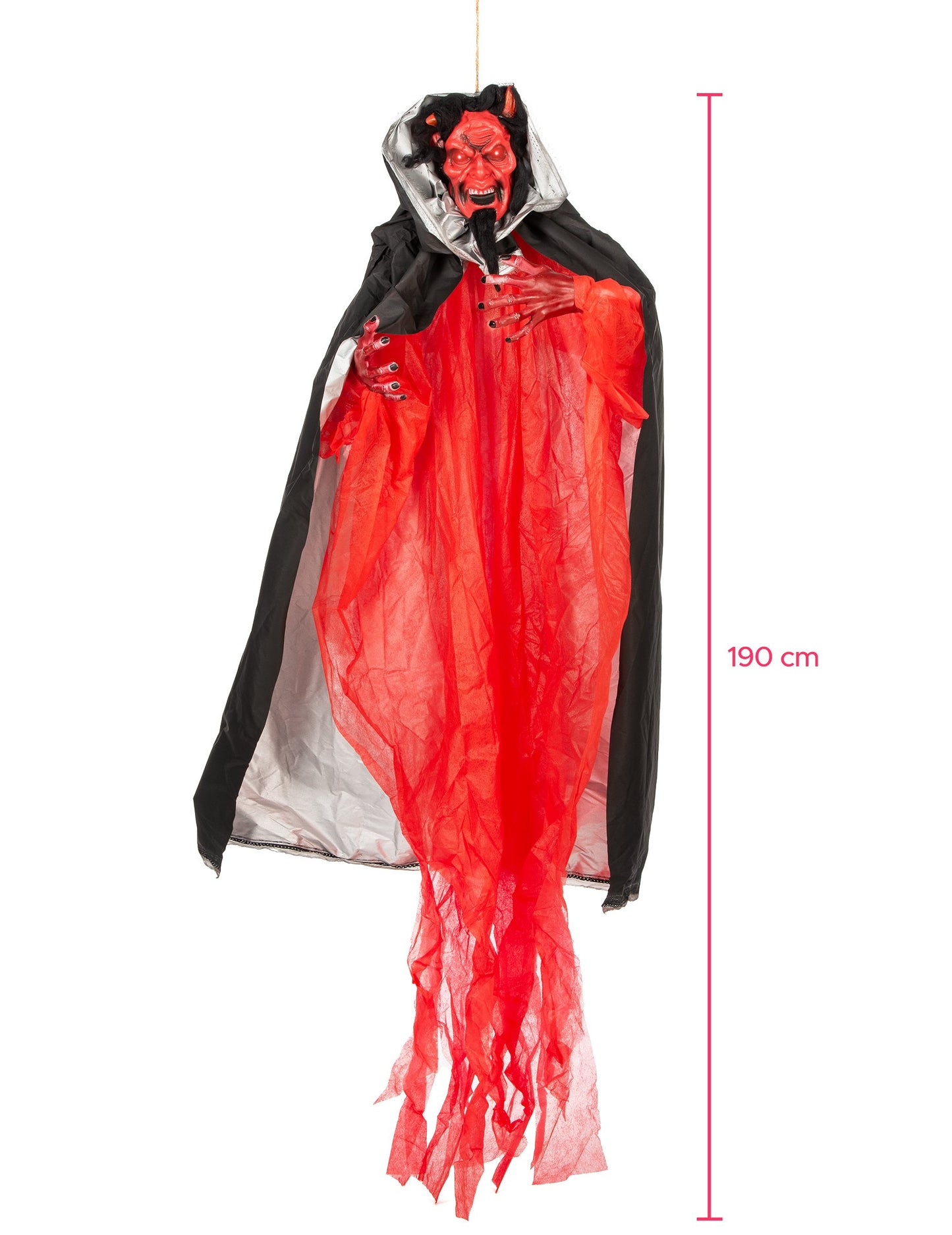 Анимирана и ярка демона декорация 190 cm