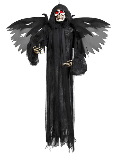 Анимиран звук и светлинна украса замаян демон 165 cm