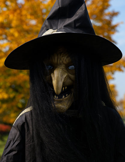 Анимиран гигантски декорация вещица XXL 300 cm