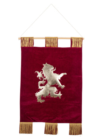 Бордо и златно кадифено герб 50 х 80 cm