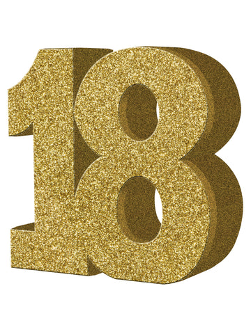 18 -годишно декорация на таблица 20 x 20 cm