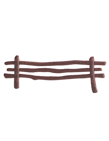 Декорация за торта с кафява ограда 13 x 3 cm за дневник