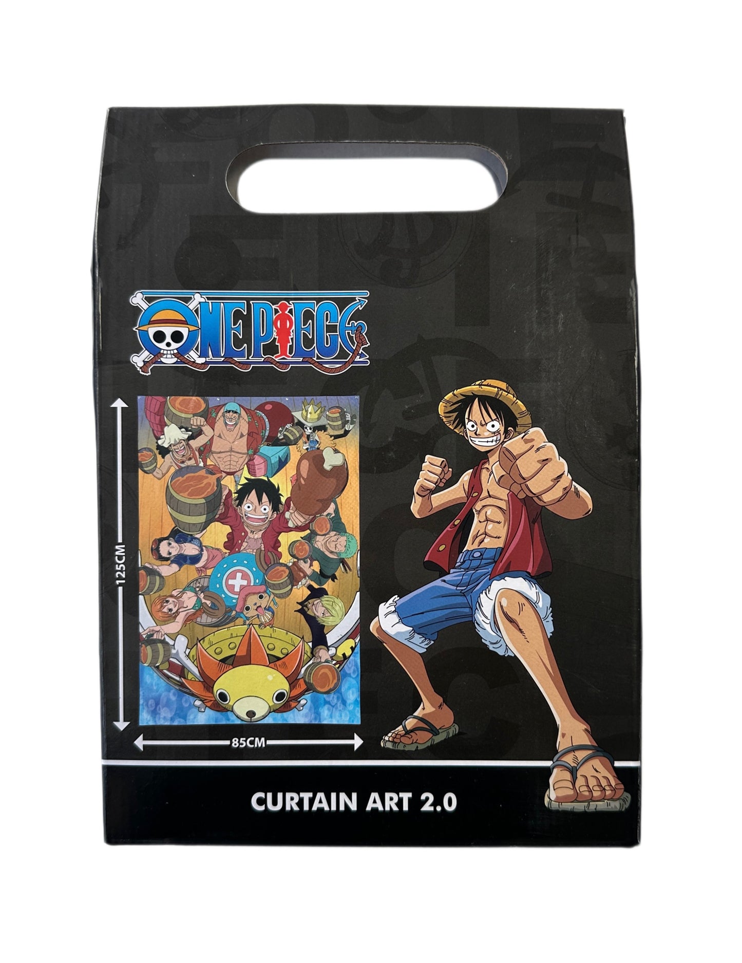 Стенна украса One Piece™ 125×85 cm с метални халки 