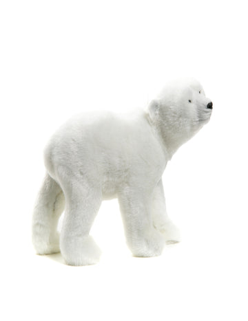 Декорация на мечка от руно 17 cm