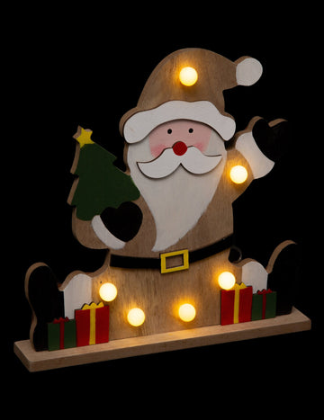 Светеща украса Дядо Коледа 25 cm 