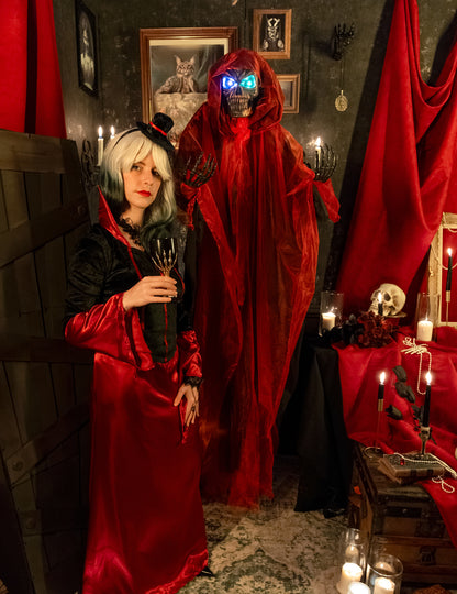 Червен демон Висяща украса 180см