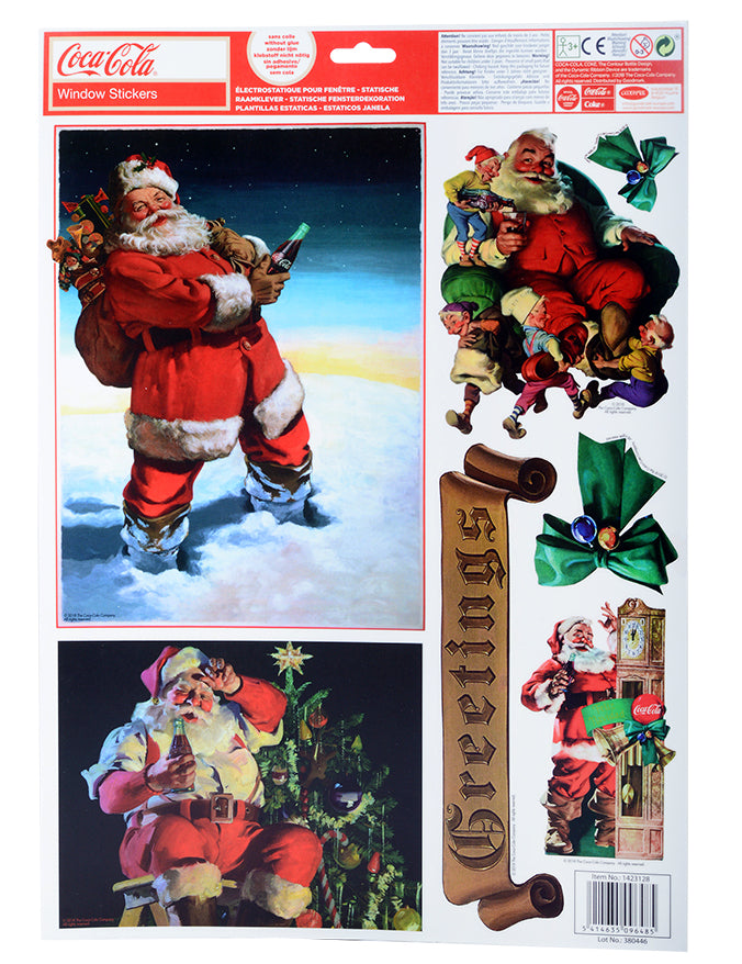 Декорации за прозорци на Coca-Cola 42 x 30 cm
