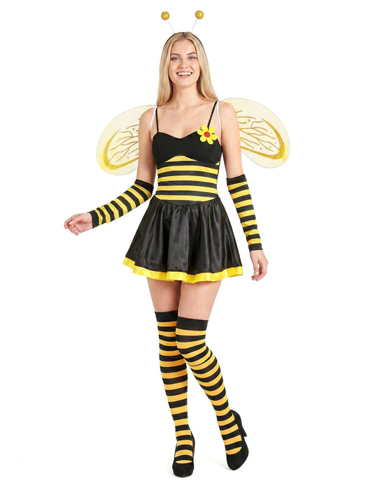 Déguisement abeille femme à fleur