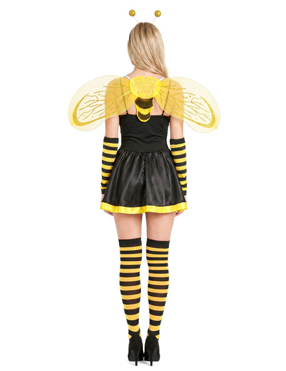 Déguisement abeille femme à fleur