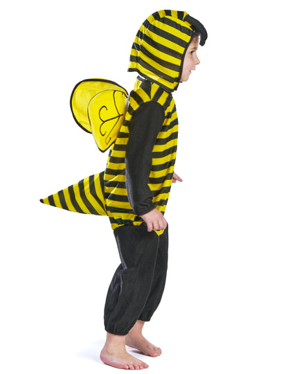 Страничен изглед с жилото на костюма на пчела