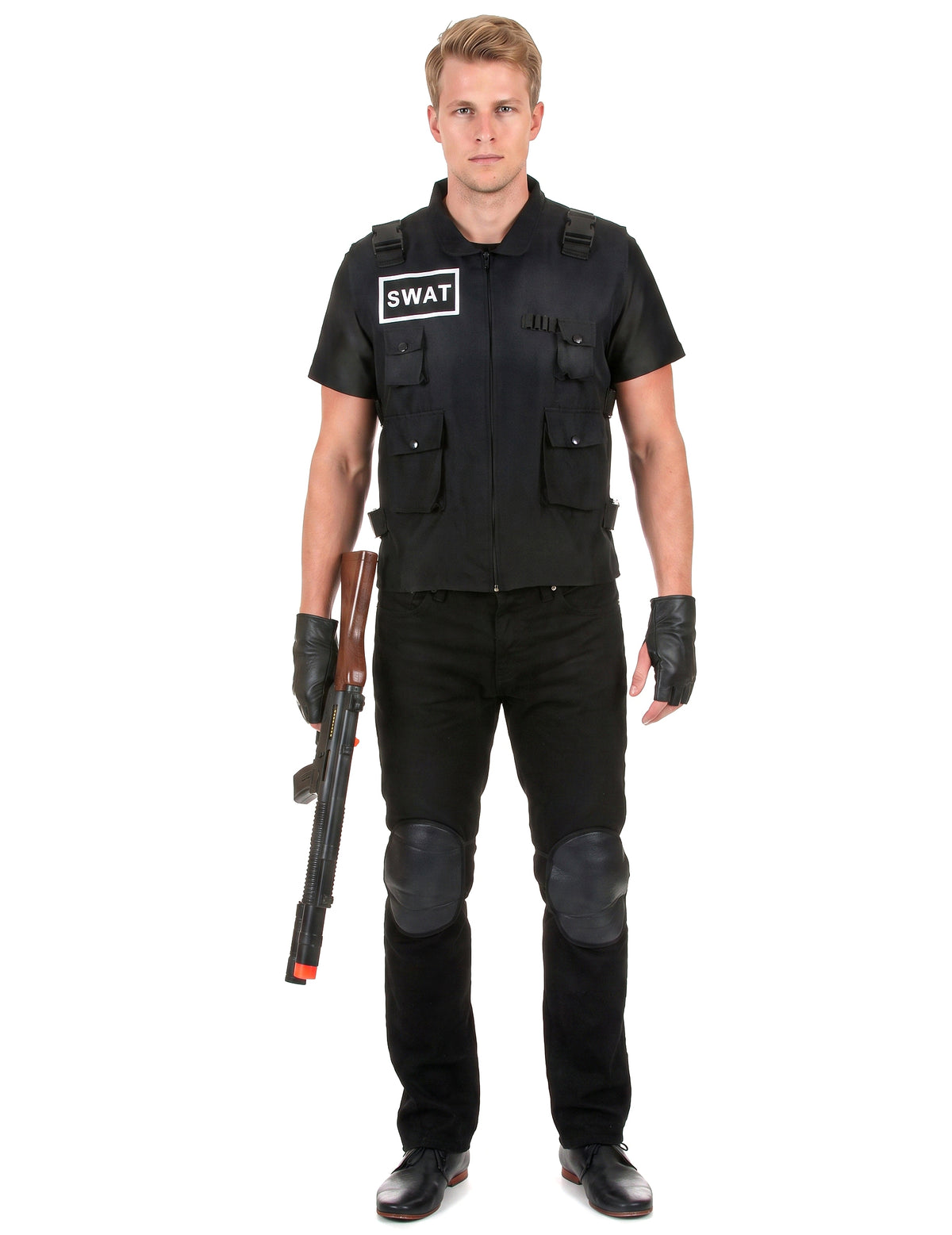 Мъжкият агент на SWAT маскират