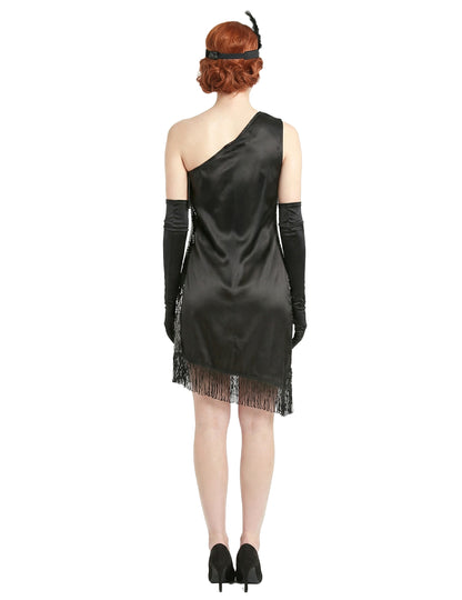 Заден изглед на дегизировката от 20-те години за жени