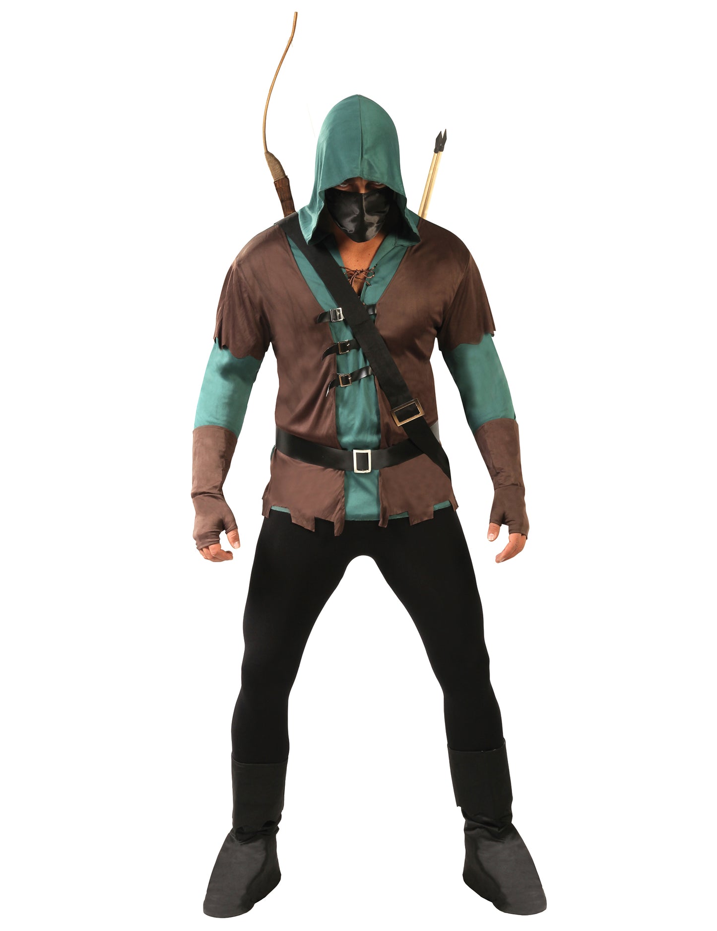 Маскиран мъжки маскират човек