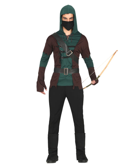 Маскиран мъжки маскират човек