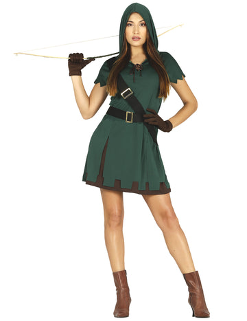 Костюм за женски зелен стрелец