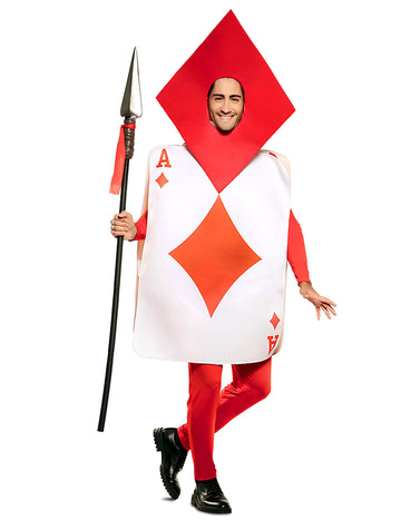 Асо на диамантен костюм за възрастни