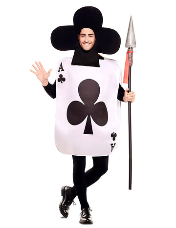 Асо на клубове костюм за възрастни