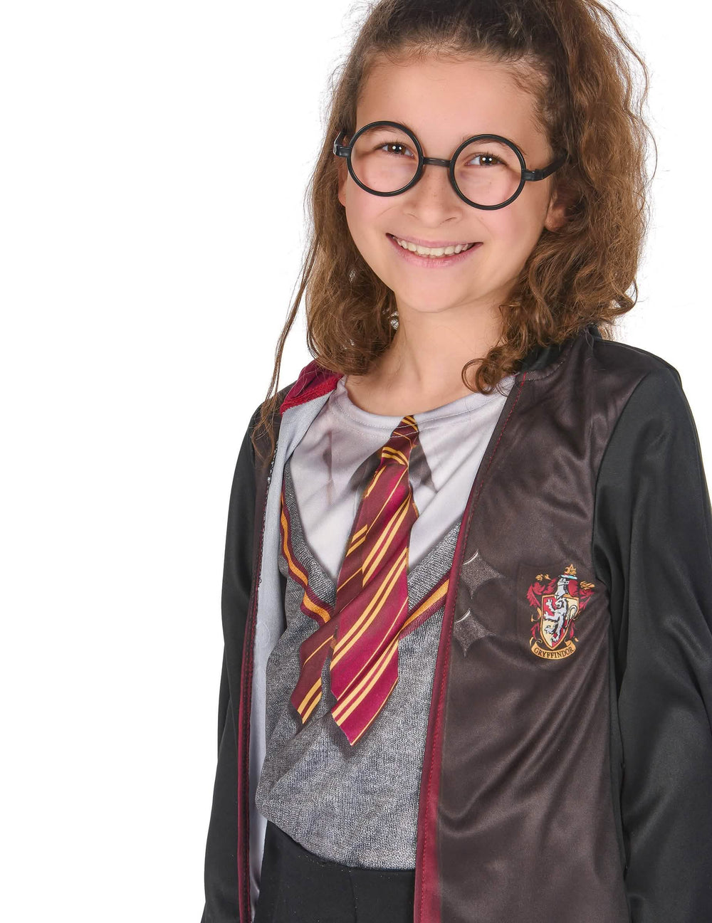 Крупен план на торса и очилата на костюма с аксесоари Harry Potter™