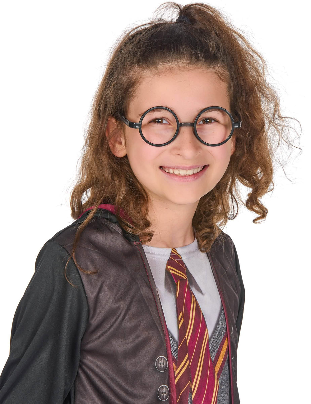 Детайл на кръглите черни очила на костюма с аксесоари Harry Potter™