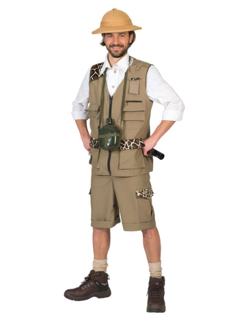 Мъжки костюм на сафари авантюрист
