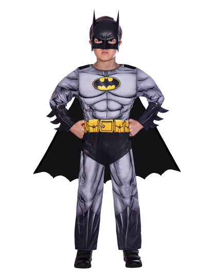 Класически сив костюм на Батман за деца