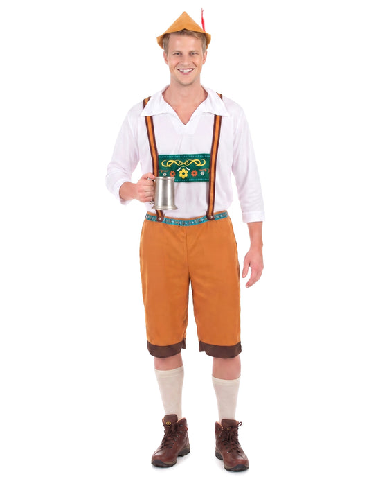 Мъжки кафяв баварски маскировка