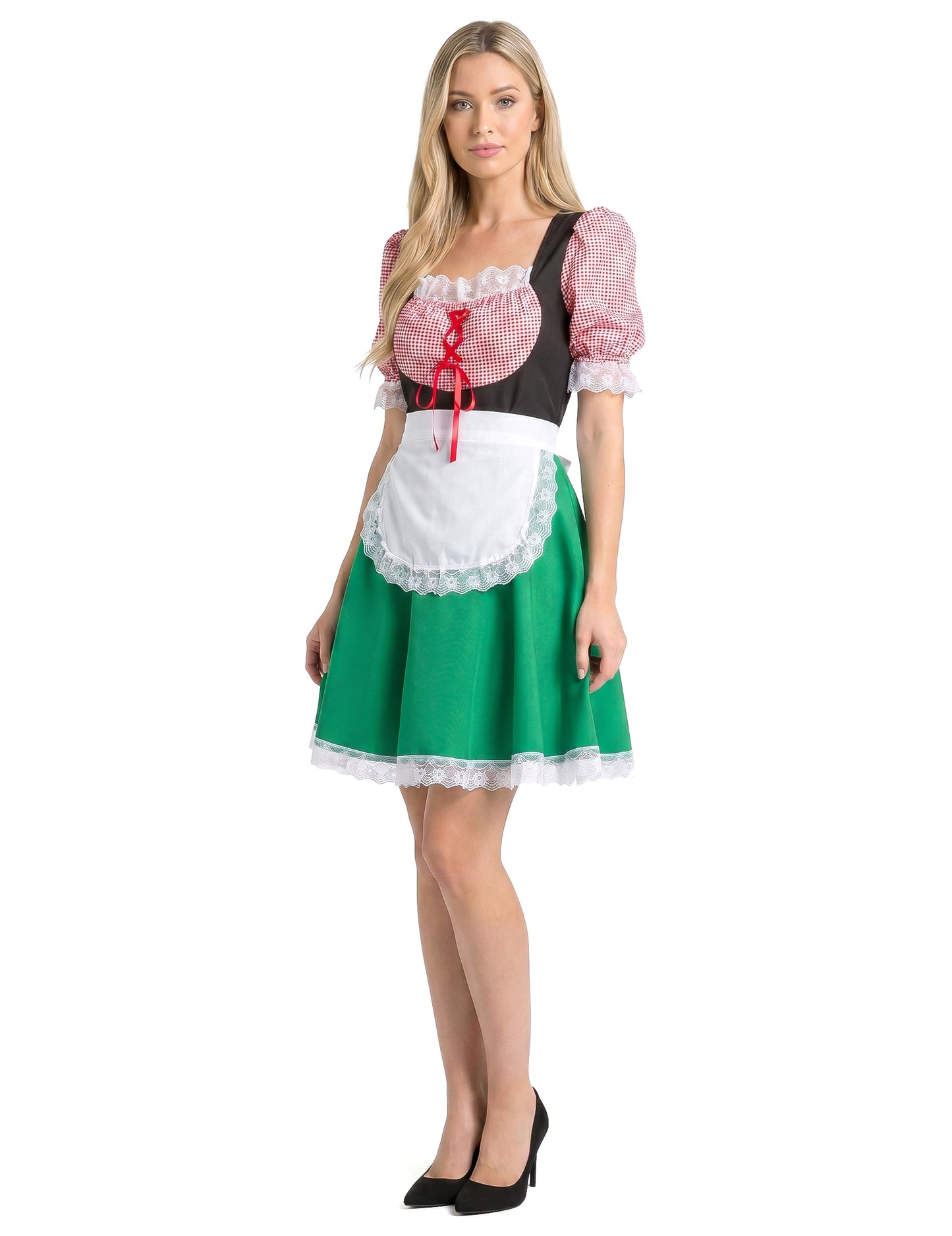 Déguisement bavaroise colorée femme