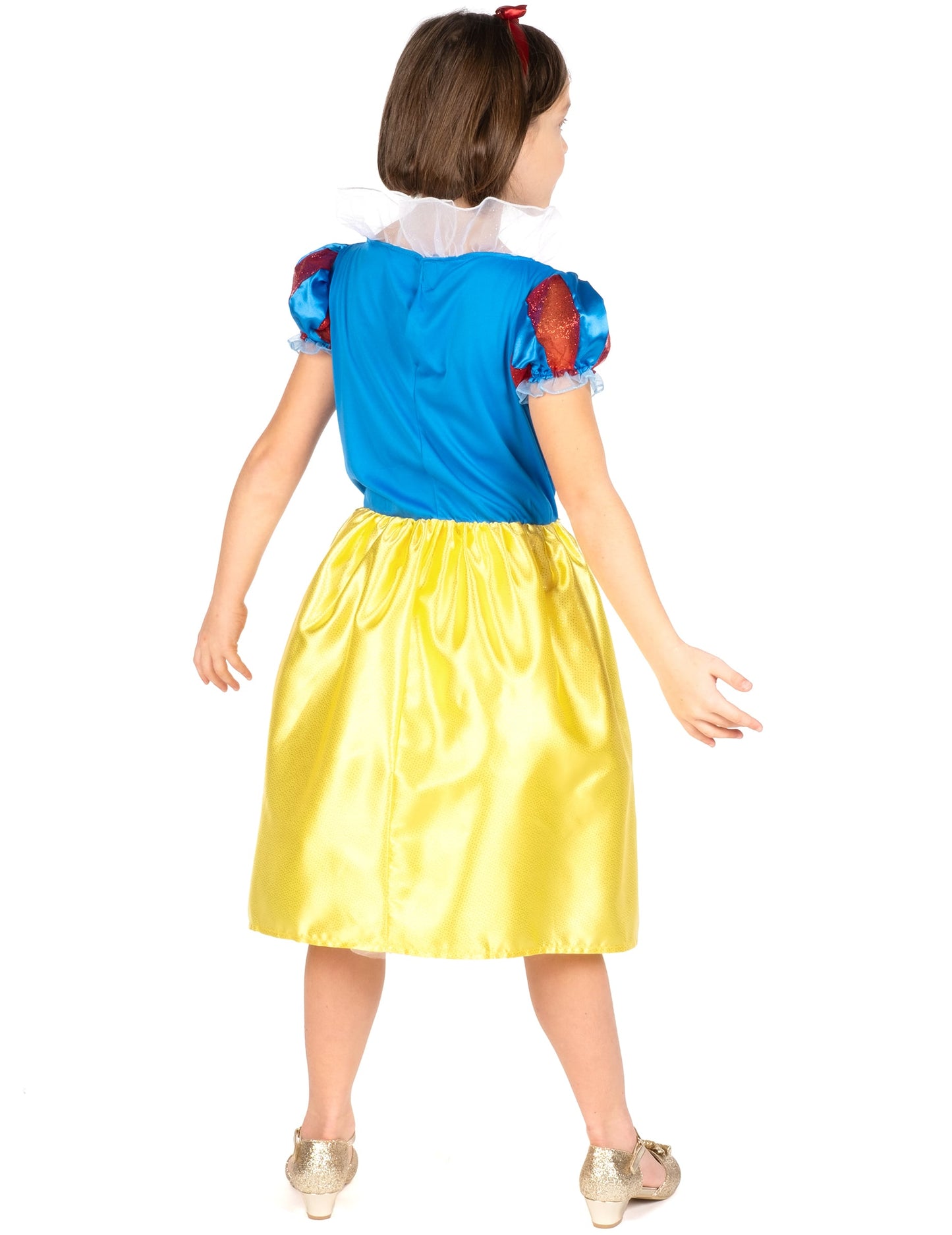 Vue de dos du déguisement Blanche Neige™ classique