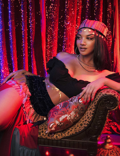 Луксозен женски бохемски костюм