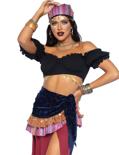 Луксозен женски бохемски костюм