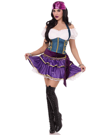 Секси луксозен бохемски костюм за жени