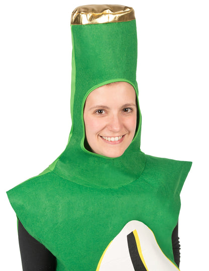 Костюм за бутилка за възрастни зелена бира