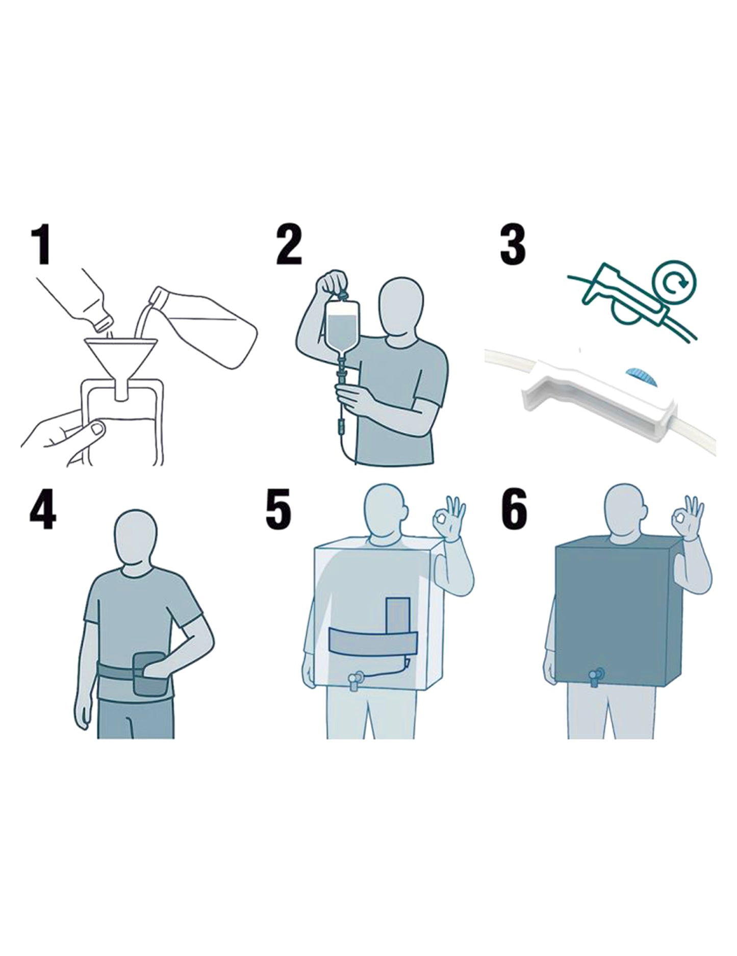 Хумористичен костюм за възрастни с картонена кутия за мляко