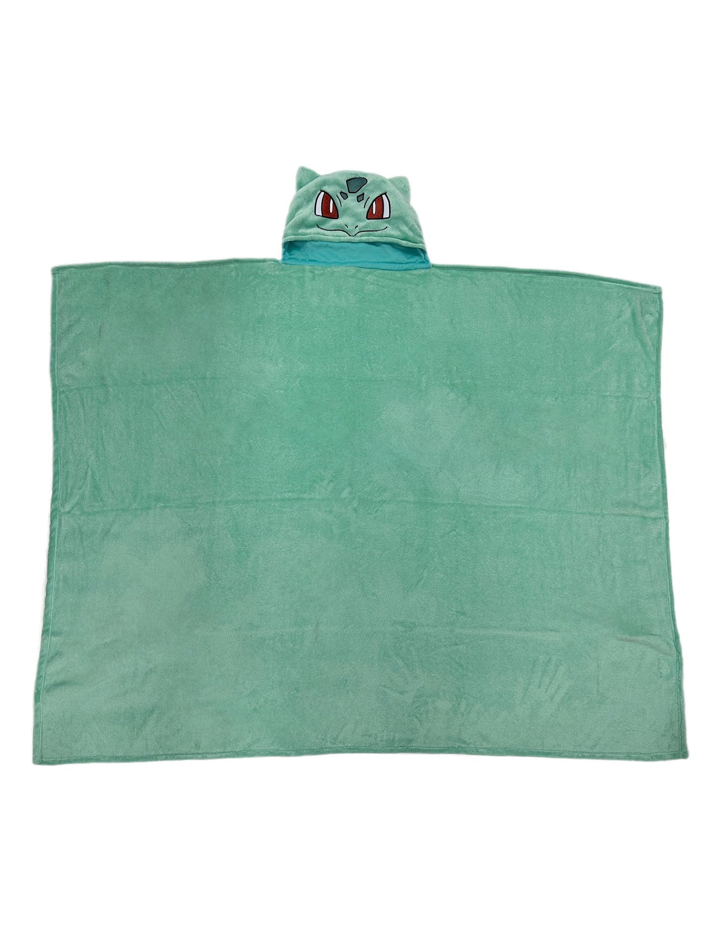 Детски костюм Bulbizarre поларено пончо с качулка Покемон™ 