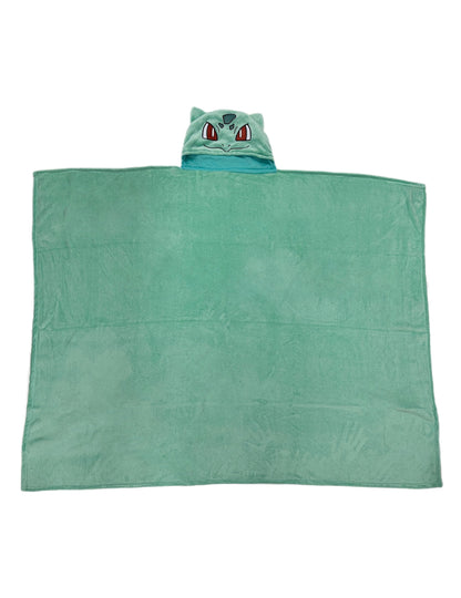 Детски костюм Bulbizarre поларено пончо с качулка Покемон™ 