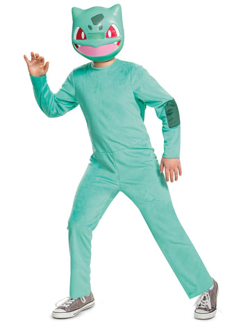 Класически детски костюм на Pokémon Bulbasaur