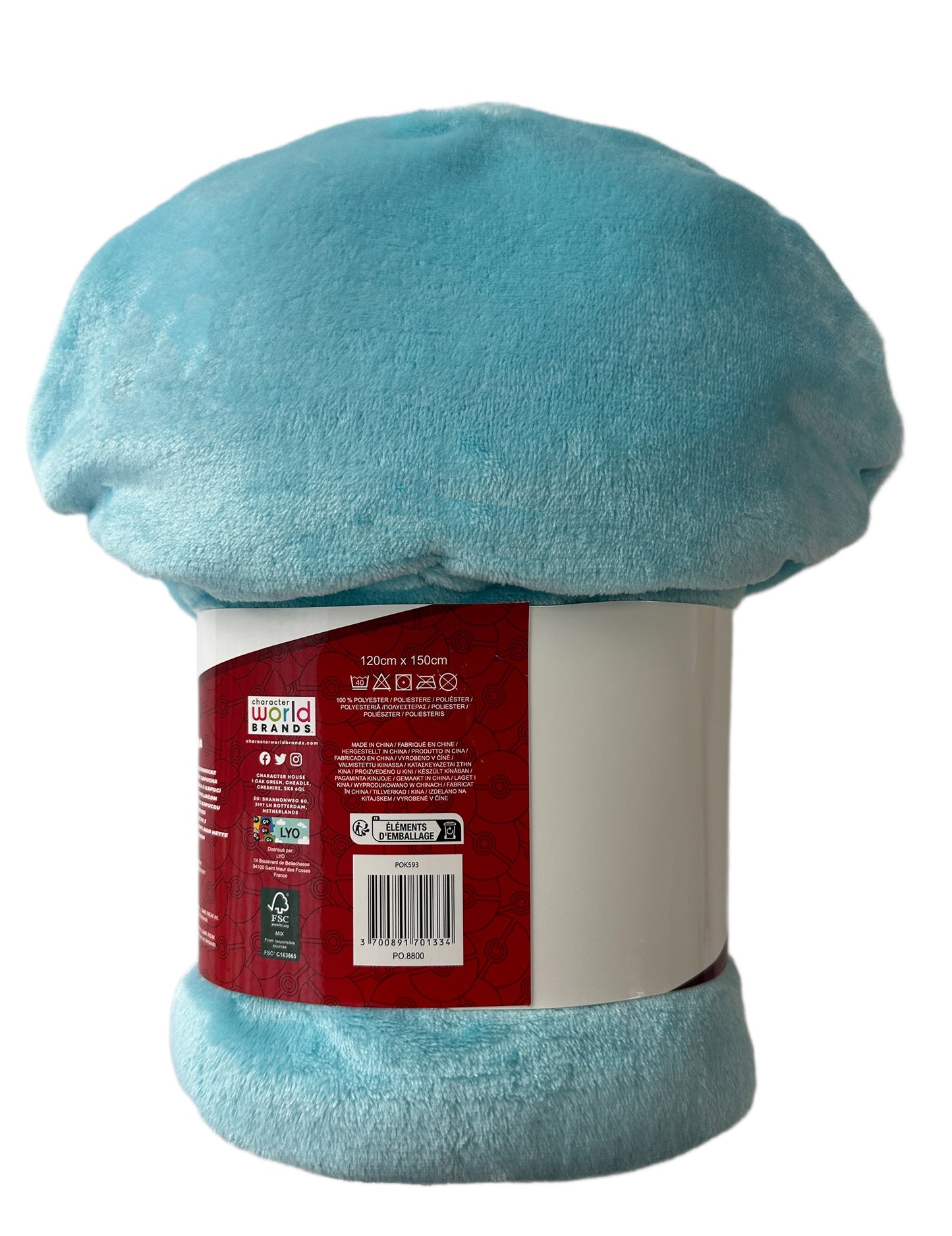 Карнавален костюм Карпуче Поларено одеяло с качулка за деца Покемон™ 