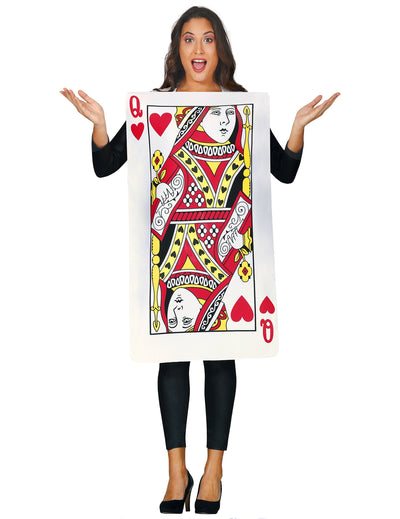 Déguisement carte reine de coeur femme