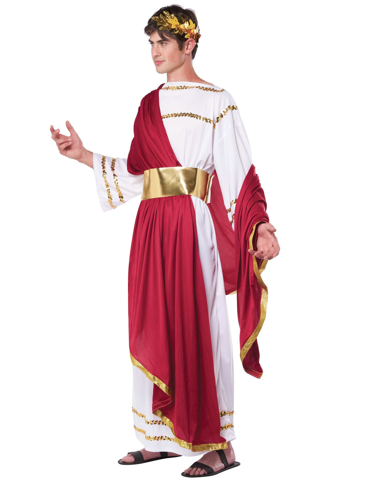 Тричетвъртинен изглед на костюма Цезар за мъж