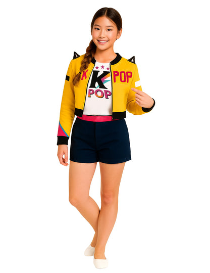 Карнавален костюм на K-pop певица за момиче 